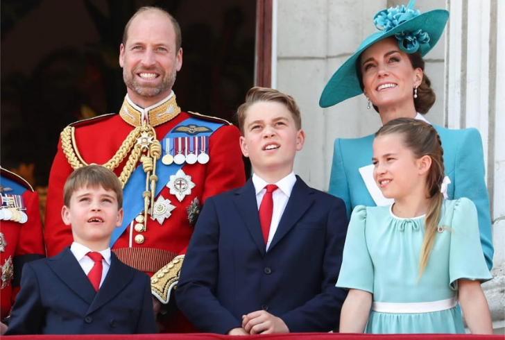 Prince George shows noticeable height growth
