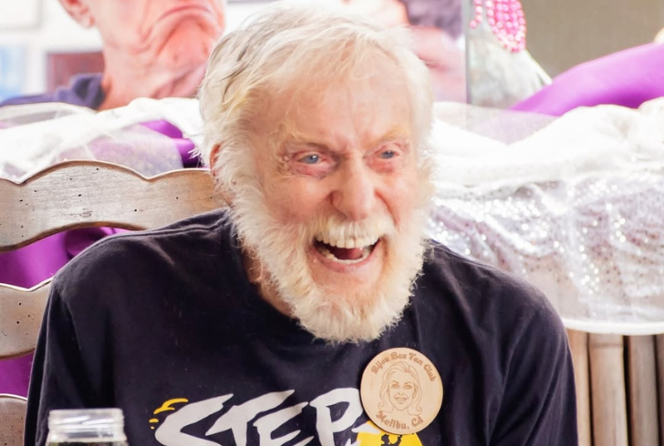 Dick Van Dyke smiling thoughtfully