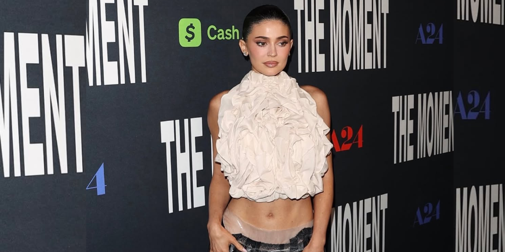 Kylie Jenner Stuns in Backless Maison Margiela Crop Top