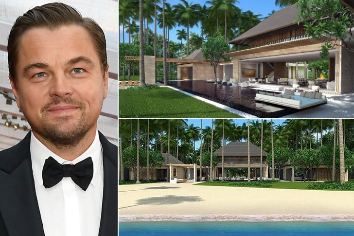 Leonardo DiCaprio – $1.75 Million, Belize